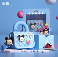 Cute Character Silicone Mini Handbag-Quilted Top Handle Purse